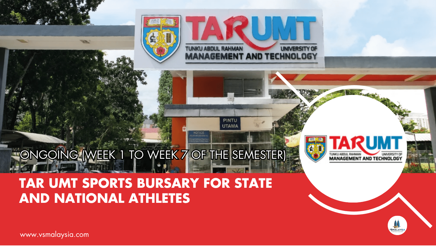 TAR UMT Sports Bursary for State and National Athletes